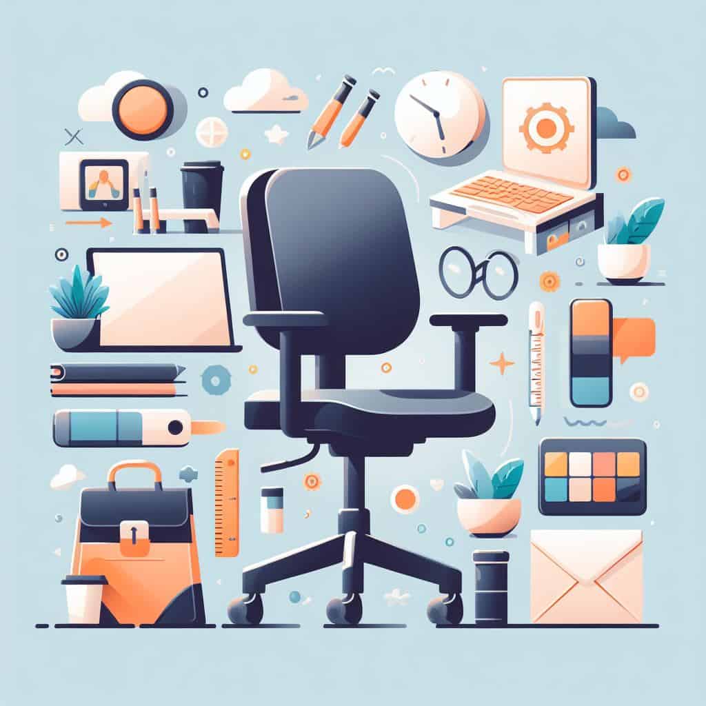 Additional Accessories for an office chair