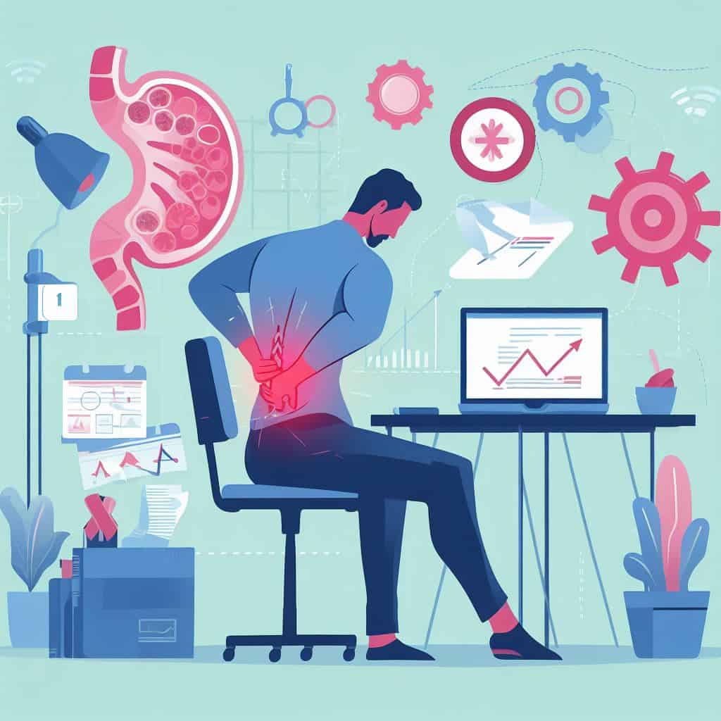 Potential Back Pain Causes and Factors illustration
