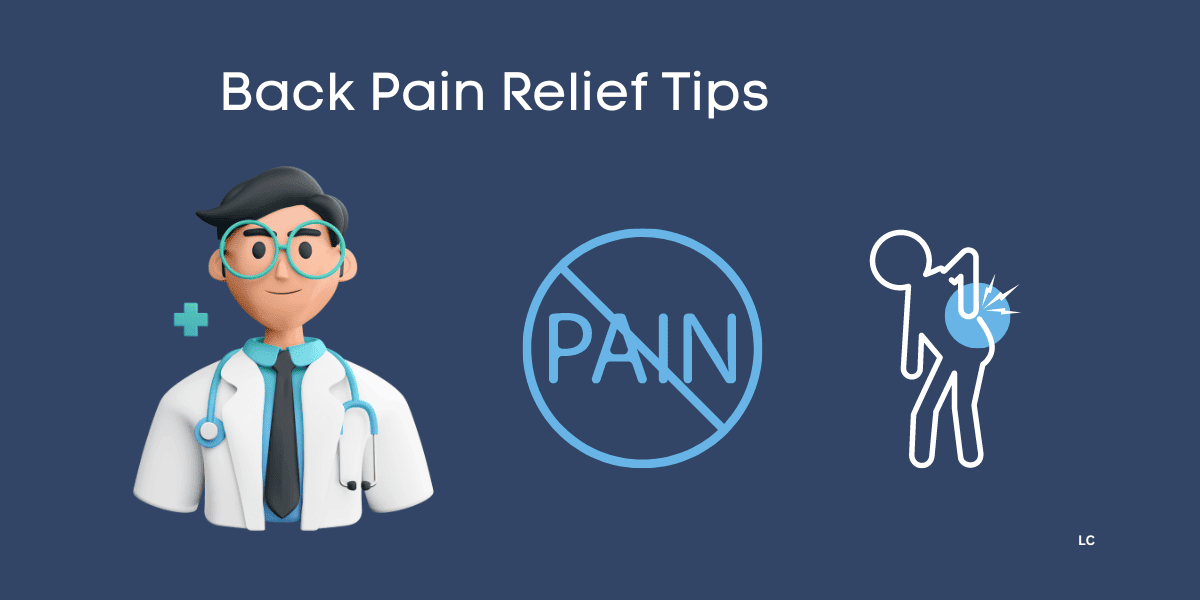Back Pain relief tips blog post