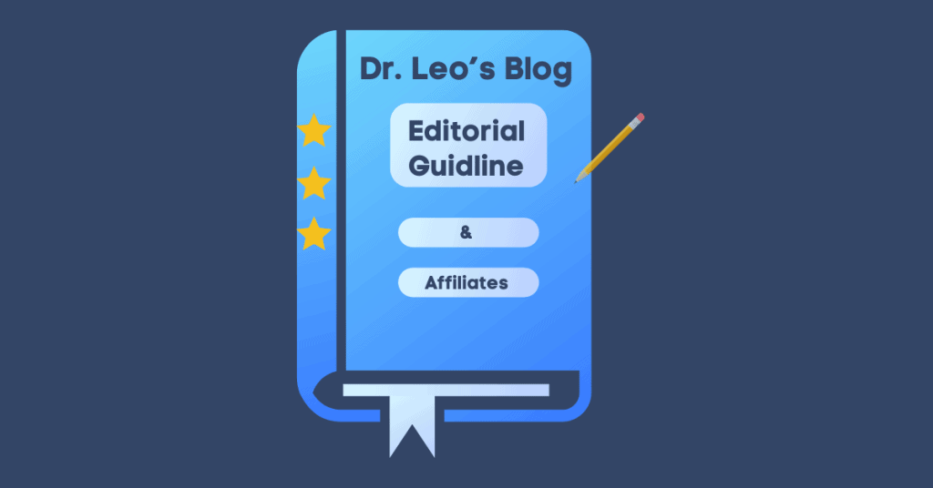 Dr. Leo Chou's Editorial Guideline and Affiliates